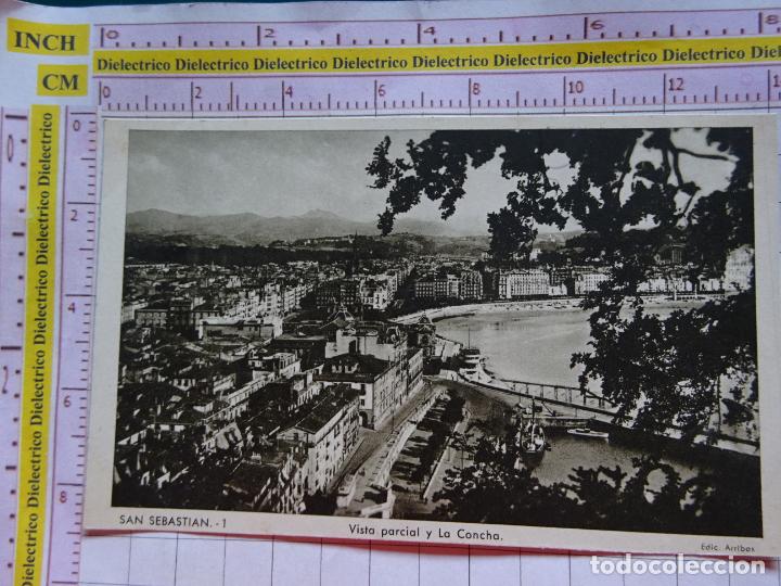 Postais: POSTAL DE GUIP&Uacute;ZCOA. A&Ntilde;OS 10 30. VISTA PARCIAL Y LA CONCHA. 1 ARRIBAS. 724