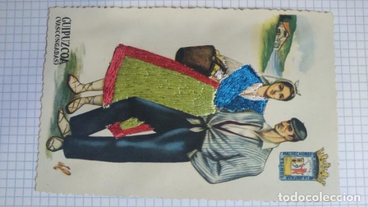 Postales: Postal bordada Guipuzcoa (Vascongadas). Ed.Domiguez