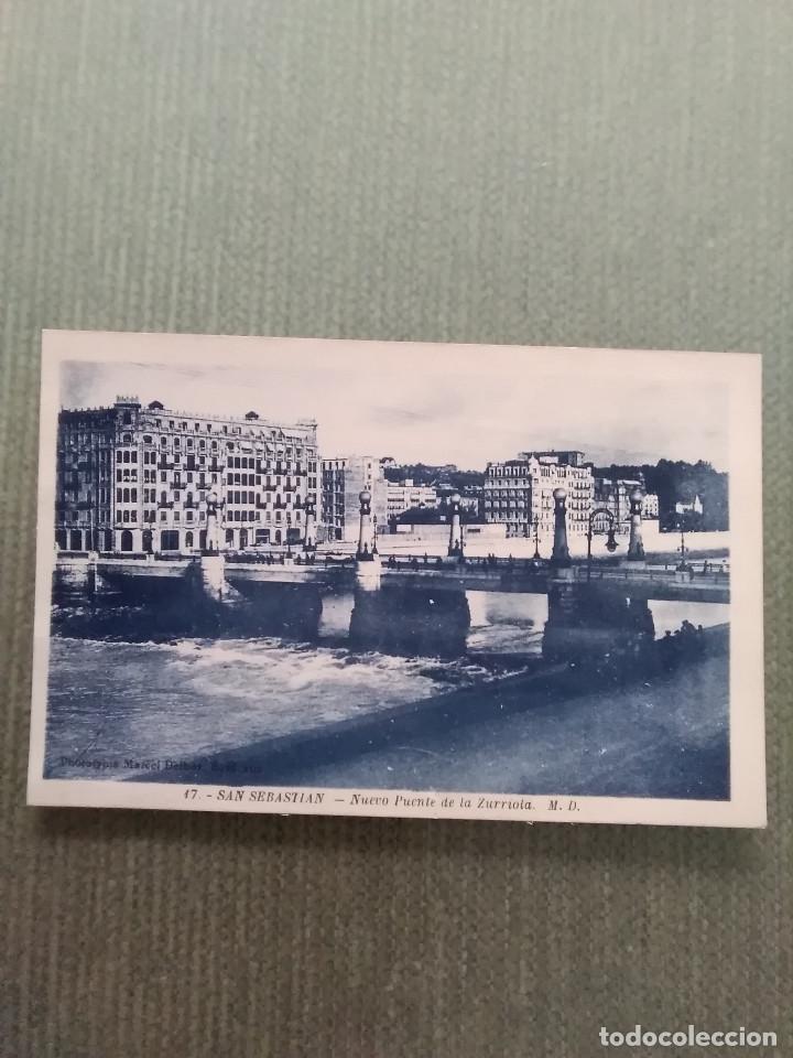 Postales: POSTAL SAN SEBASTIAN NUEVO PUENTE DE LA ZURRIOLA