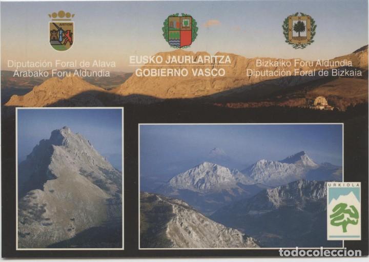 Postales: PARQUE NATURAL DE URKIOLA. Vizcaya. Sin circular. Ed. INFOMART.