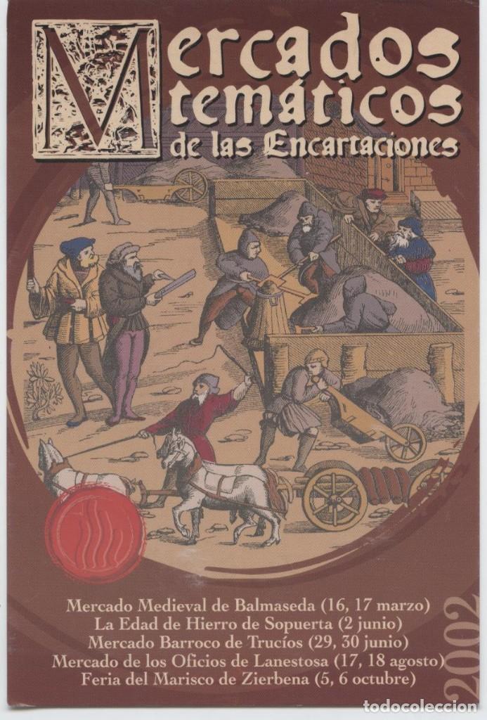 Cartes Postales: MERCADOS TEM&Aacute;TICOS DE LAS ENCARTACIONES. Pa&iacute;s Vasco. Sin circular. Ed. ENKARTUR.