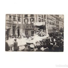 Postales: SAN SEBASTIÁN.(GUIPÚZCOA).- CARNAVAL DE 1909. POSTAL FOTOGRÁFICA.