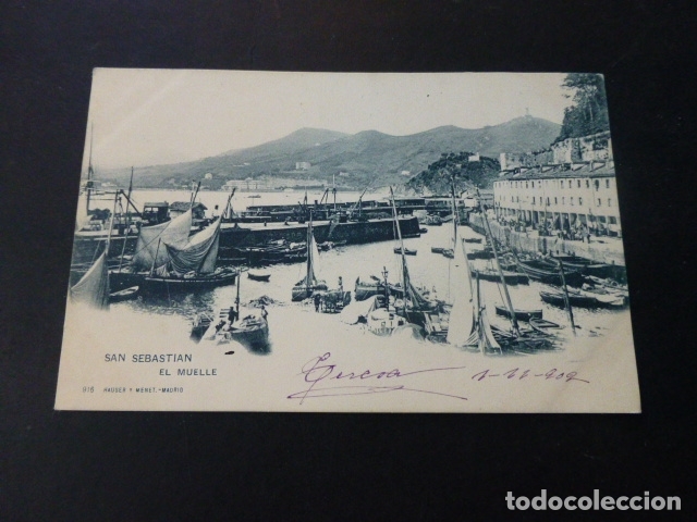 Postales: SAN SEBASTIAN EL MUELLE - Foto 1