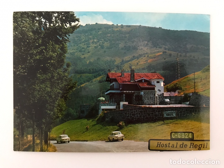 Postkarten: VIDANIA (Guip&uacute;zcoa) Postal. Hostal de Regil. Edita: Exclusivas C. Nuere (a.1968) NO CIRCULADA
