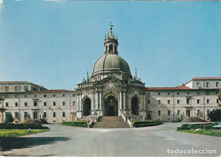 Postkarten: santuario de loyola, fachada principal, guipuzcoa