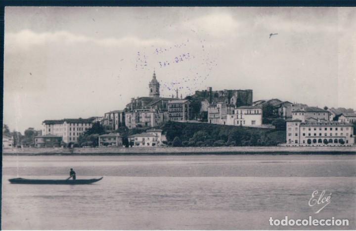 Postcards: POSTAL FUENTERRABIE - ET LA BIDASSOA VUES D&acute;HENDAYE - FUENTERRABIA - TAMPON PONT INTERNATIONAL- ELCE