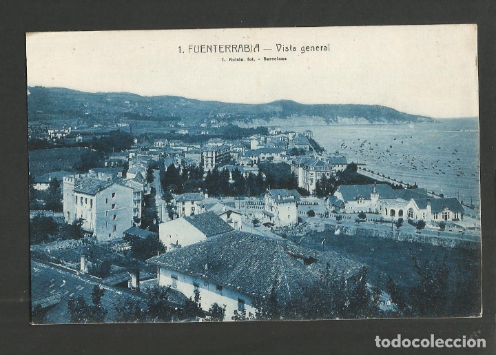 Postais: FUENTERRABIA-VISTA GENERAL-1-ROISIN-VER REVERSO-(59.966)