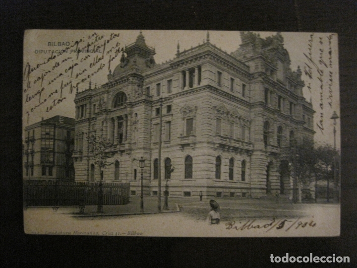 Postais: BILBAO-DIPUTACION PROVINCIAL-531-LANDABURU HNOS-REVERSO SIN DIVIDIR-VER FOTOS-(60.161)