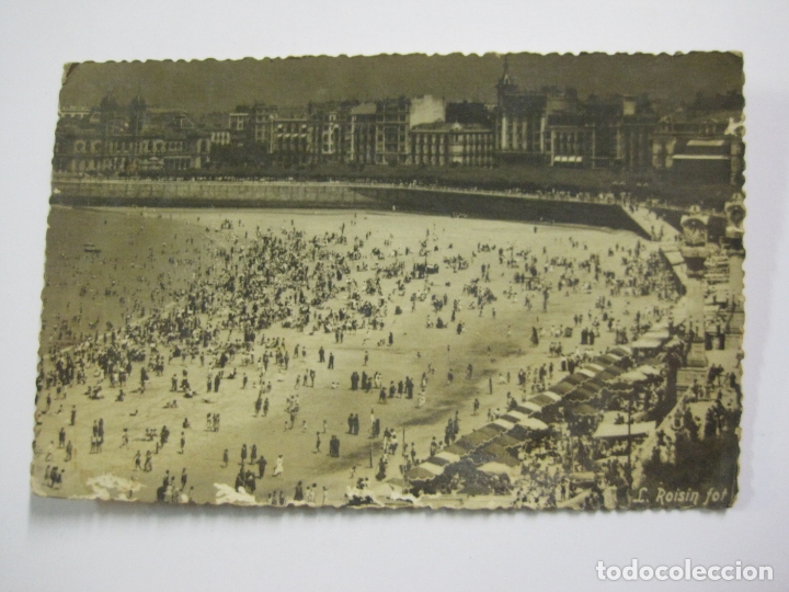 Postais: SAN SEBASTIAN-PLAYA DE LA CONCHA-8-FOTOGRAFICA ROISIN-VER FOTOS-(60.365)