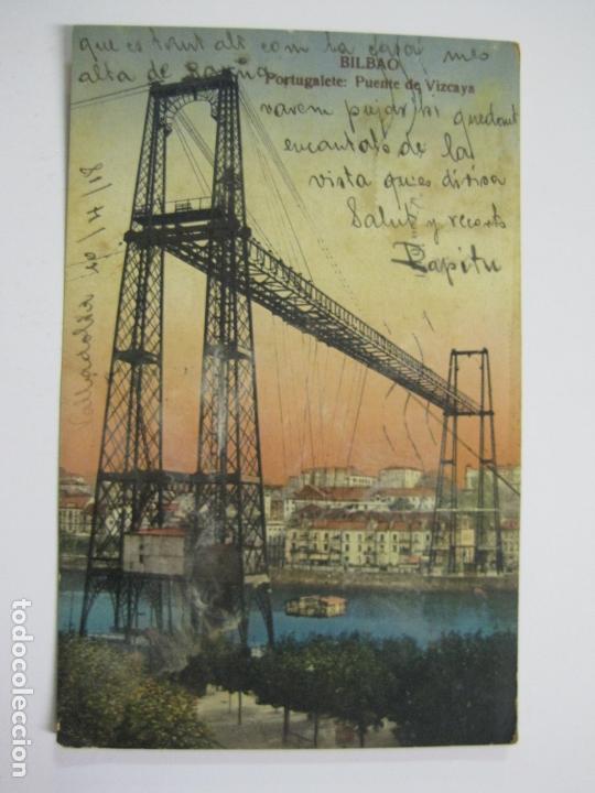 Postais: BILBAO-PORTUGALETE-PUENTE DE VIZCAYA-VER FOTOS-(60.368)