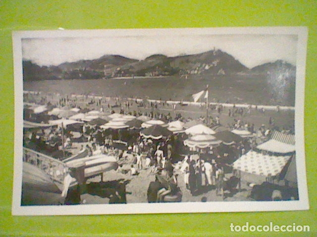 Postkarten: PLAYA  SAN SEBASTIAN ED GALARZA N&ordm; 216 CIRCULADA A&Ntilde;OS 50