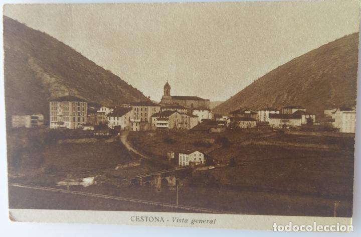 Postales: CESTONA LOTE 8 POSTALES - Foto 4