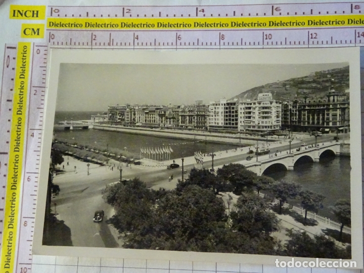 Cartoline: POSTAL DE GUIP&Uacute;ZCOA, SAN SEBASTIAN. A&Ntilde;OS 30 50. PUENTE DE SANTA CATALINA. 535 GALARZA. 3117