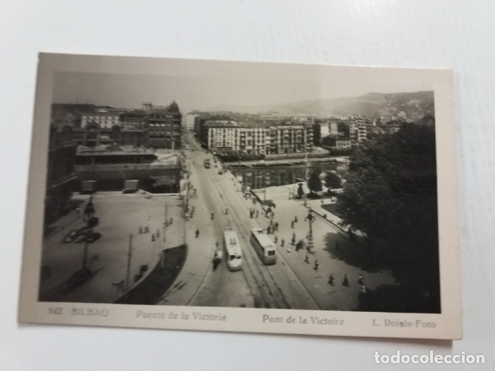 Cartoline: BILBAO-PUENTE DE LA VICTORIA-542-FOTOGRAFICA ROISIN-VER FOTOS-(61.037)