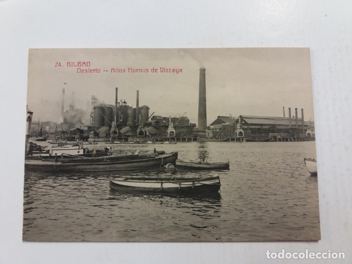 Cartoline: BILBAO-DESIERTO-ALTOS HORNOS DE VIZCAYA-24-ED&middot;G.L.-VER FOTOS-(61.040)