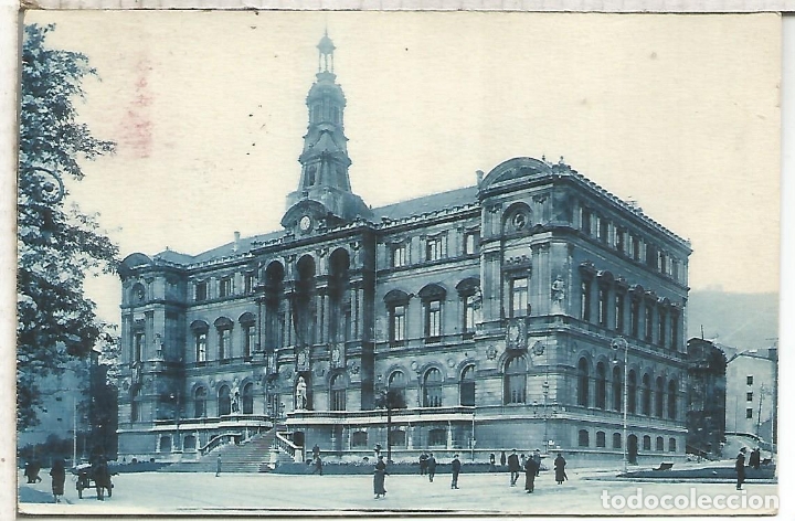 Postales: BILBAO AYUNTAMIENTO ESCRITA - Foto 1