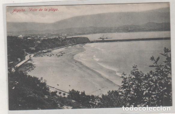 Postales: Algorta Vista de la playa . Sin circular. - Foto 1
