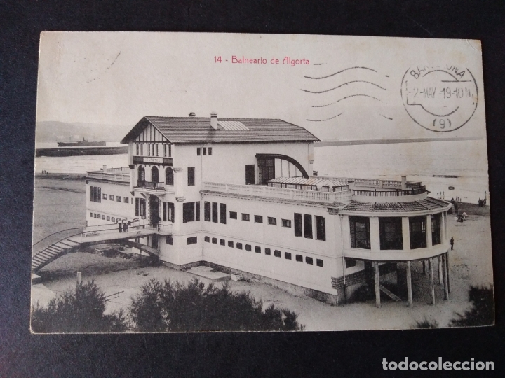 Postales: ALGORTA VIZCAYA BALNEARIO - Foto 1