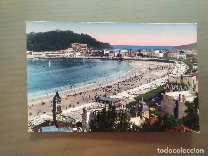 Postales: POSTAL SAN SEBASTIAN PLAYA DE LA CONCHA - Foto 1