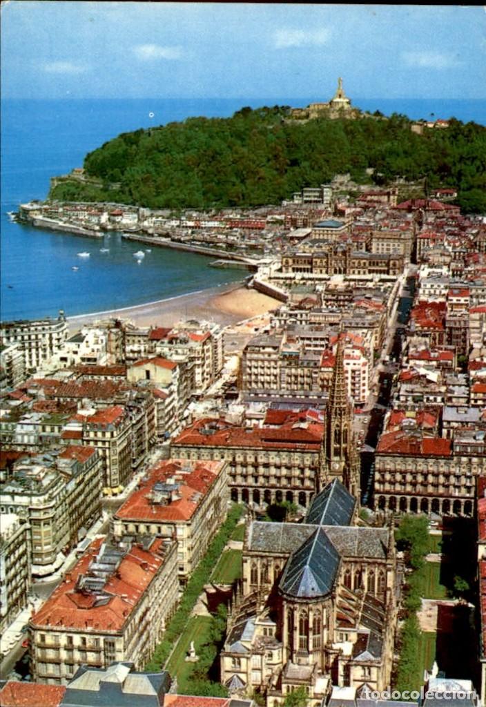Postkarten: San Sebastian &ndash; Vista Aerea