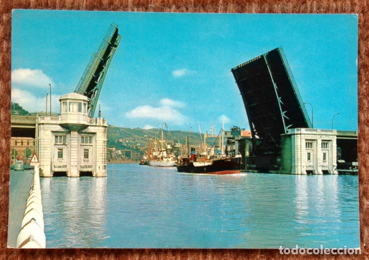 Postales: BILBAO - PUENTE DEL GENERALISIMO - Foto 1