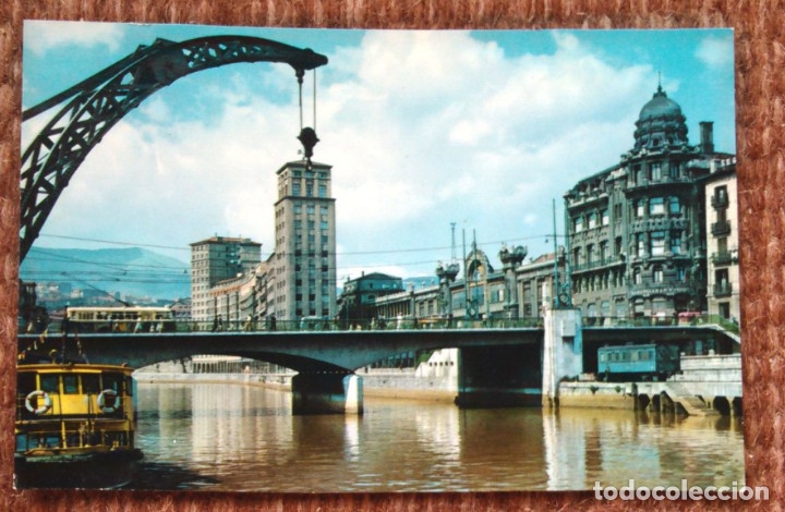 Postales: BILBAO - PUENTE DE LA VICTORIA - Foto 1