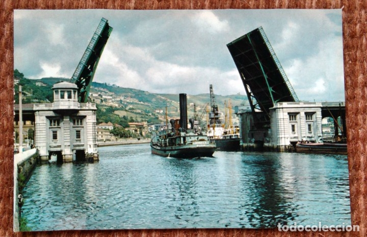 Postales: BILBAO - PUENTE DEL GENERALISIMO - Foto 1