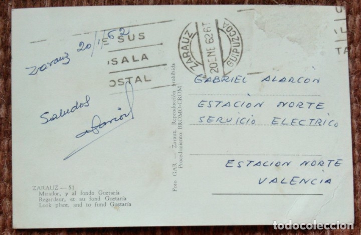 Postales: ZARAUZ - GUIPUZCOA - Foto 2