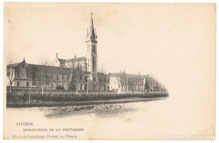 Postales: POSTAL VITORIA MONASTERIO DE LA VISITACI&Oacute;N - Foto 1