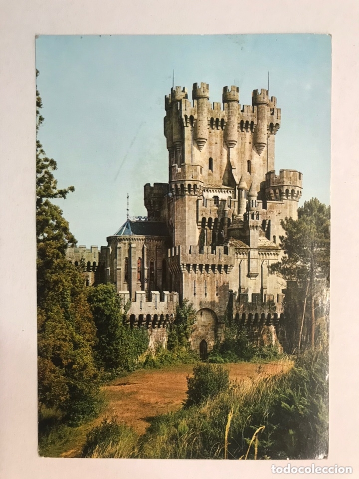 Postales: VIZCAYA Postal No.31, Castillo de Butron. Edita: Garcia Garrabella (h.1960?) CIRCULADA...