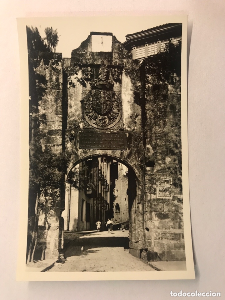 Postales: FUENTERRABIA (Guip&uacute;zcoa) Postal No.20, Puerta Principal. Edita: FOTO. Galarza (h.1960?)