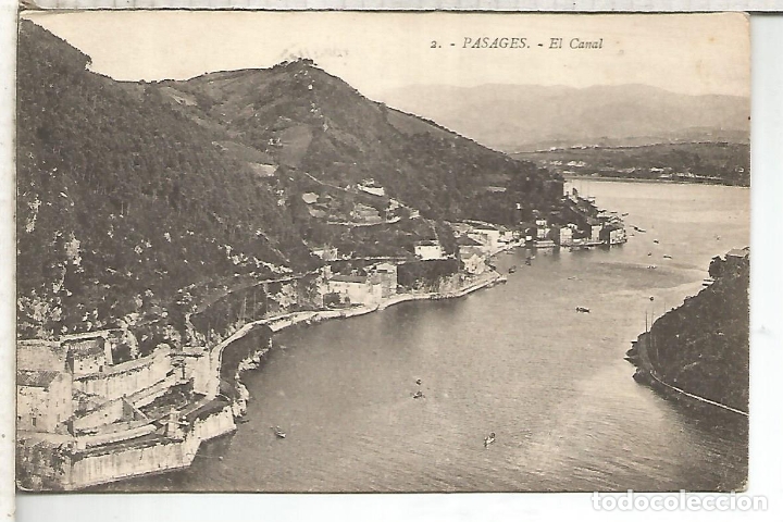 Postales: GUIPUZCOA PASAJES ESCRITA - Foto 1