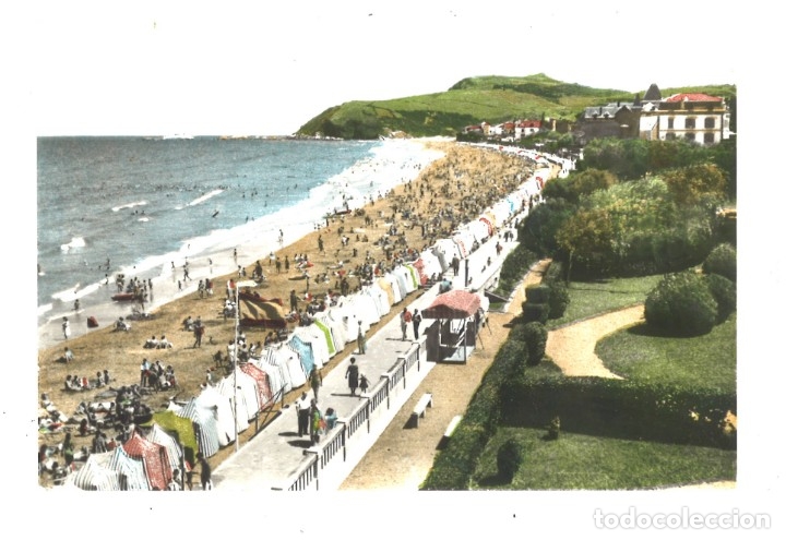 Postales: Zarauz. La playa. Sin circular - Foto 1
