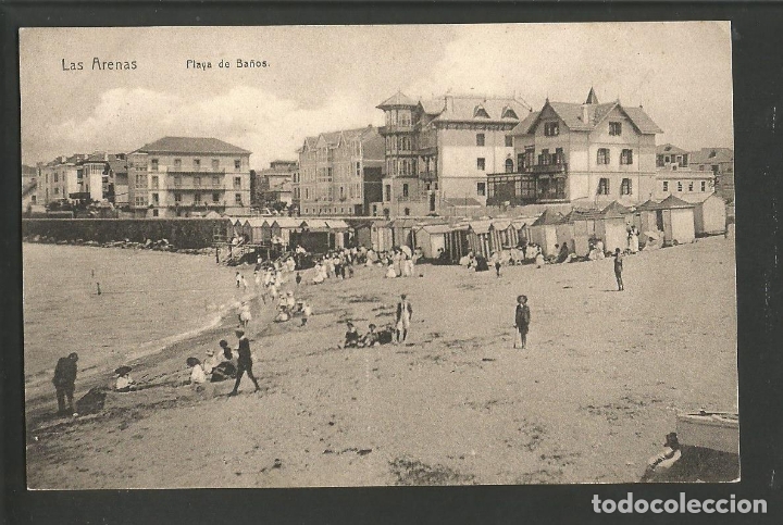 Postais: LAS ARENAS-AREETA-PLAYA DE BA&Ntilde;OS-VER REVERSO-(61.402)