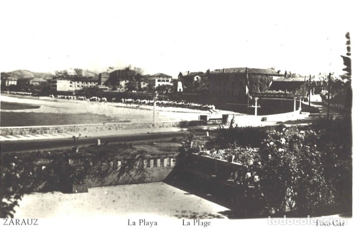 Postales: Zarauz. La playa. Sin circular - Foto 1