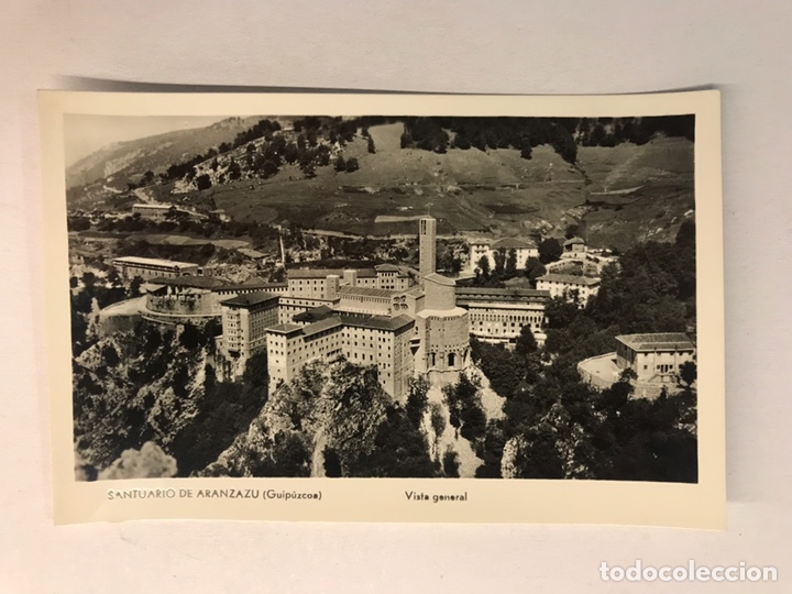 Postais: SANTUARIO DE AR&Aacute;NZAZU (Guip&uacute;zcoa) Postal . Vista General. Edita: Manipel (h.1960?)
