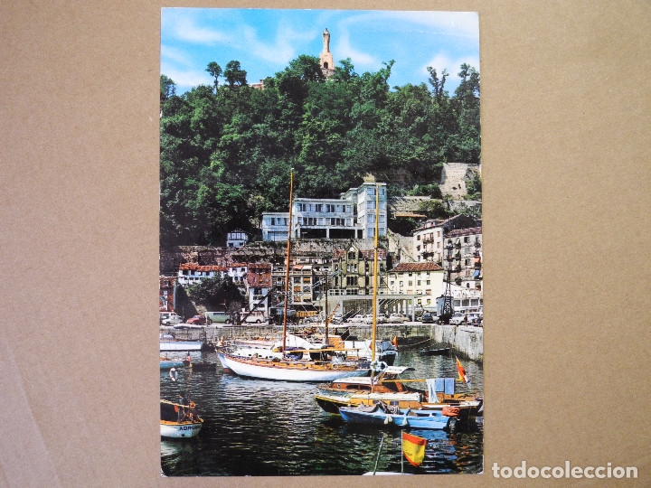Postais: San Sebastian. Muelle de Pescadores. n. 1314 Beascoa. Escrita sin circular.