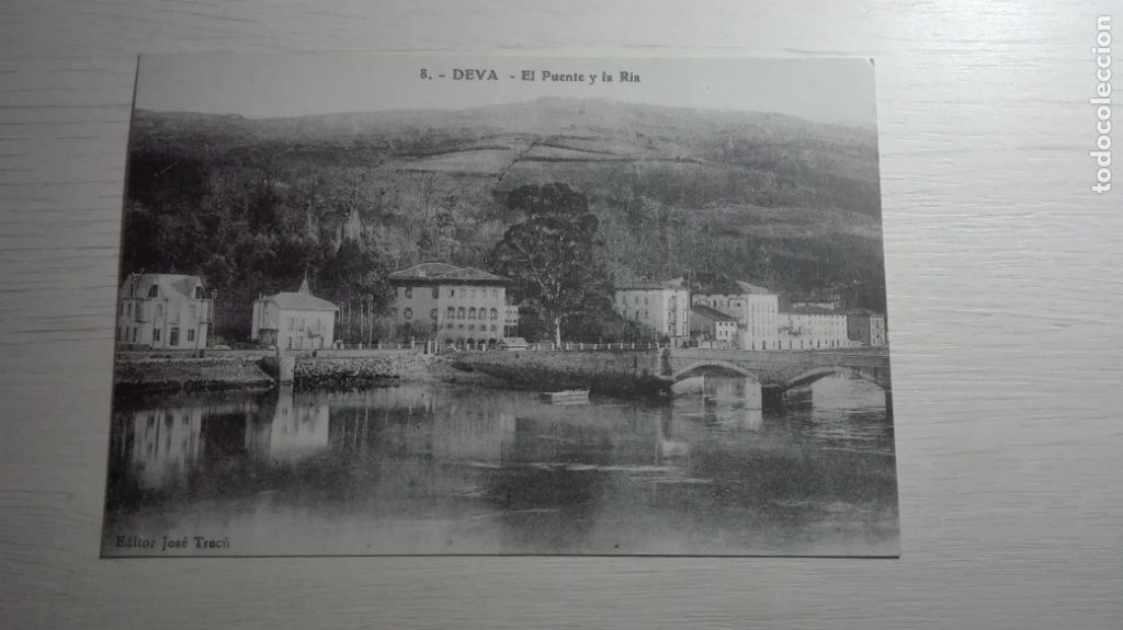 Postales: Deva - El puente y la R&iacute;a - Foto 1