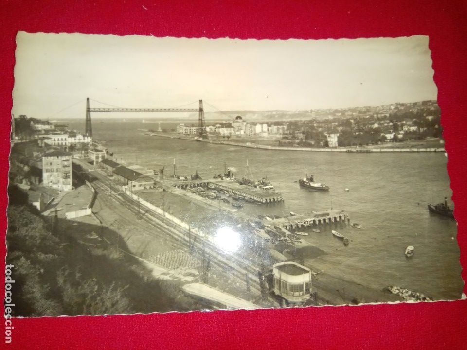 Postales: POSTAL.PORTUGALETE.VISTA DE LAS ARENAS Y ALGORTA.USADA.
