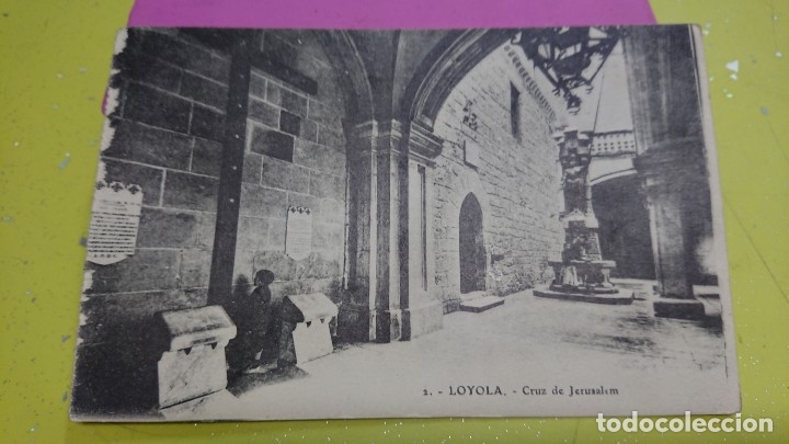 Postcards: ANTIGUA POSTAL CRUZ DE JERUSAL&Eacute;N  LOYOLA - GUIP&Uacute;ZCOA