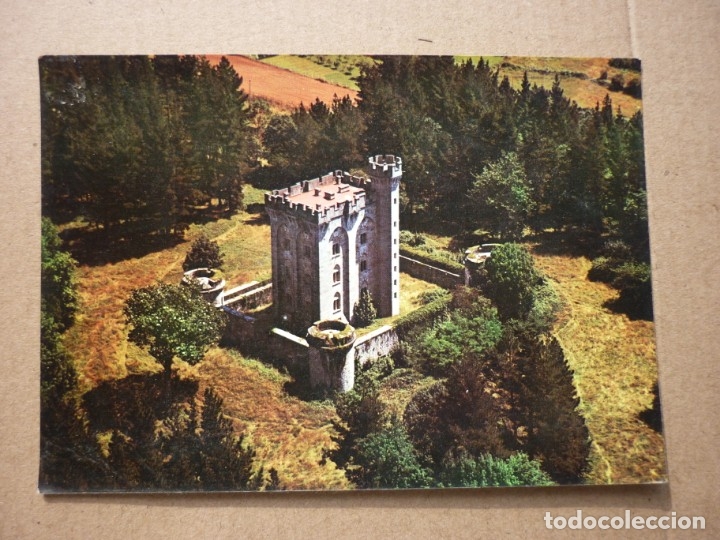 Postales: ARTEAGA (VIZCAYA) - N&ordm;  103- CASTILLO - VISTA AEREA.