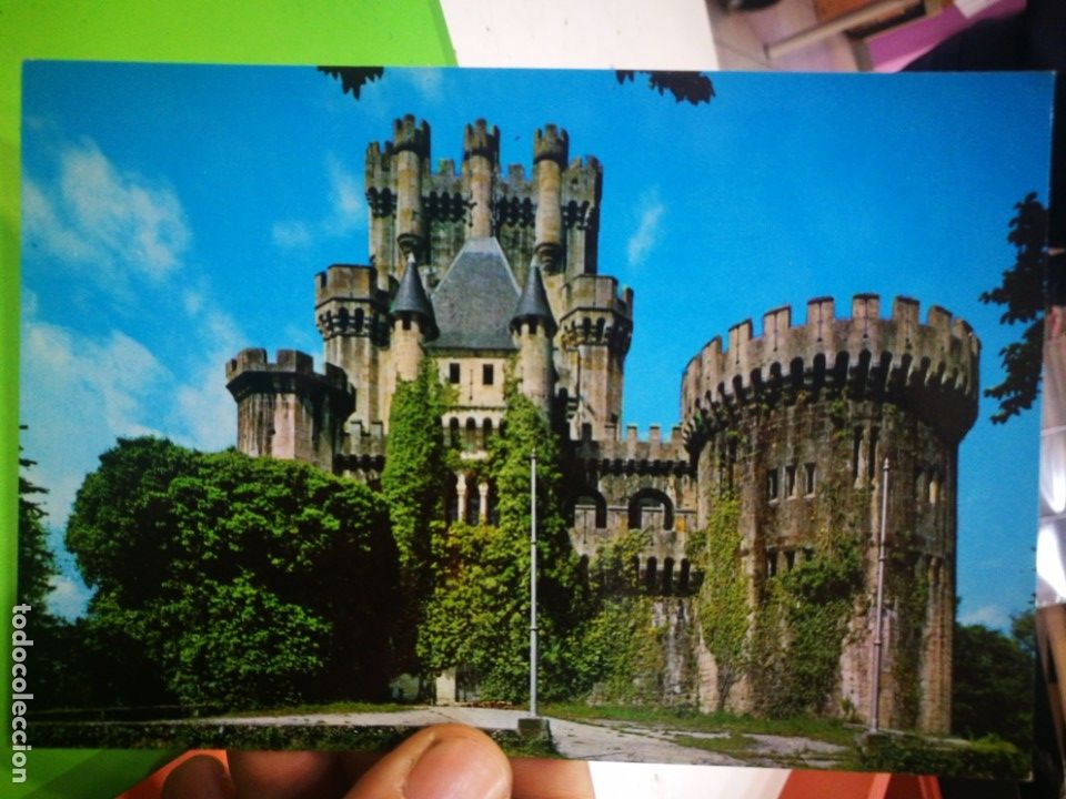 Postales: Postal Butron Vizcaya Castillo