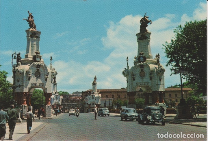Postales: (65) SAN SEBASTIAN. PUENTE DE MARIA CRISTINA ... SIN CIRCULAR