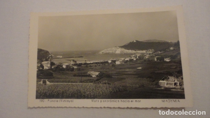 Cartoline: ANTIGUA POSTAL VISTA PANORAMICA HACIA EL MAR.PLENCIA MADYMA N&ordm; 190