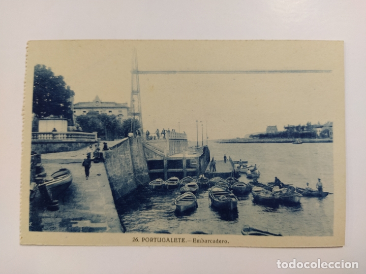 Postais: PORTUGALETE-EMBARCADERO-26-GRAFOS-VER REVERSO-(62.991)