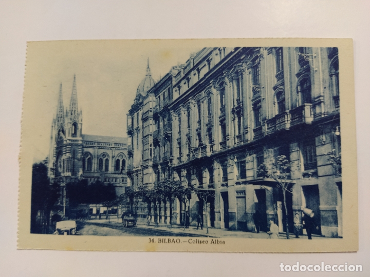 Postais: BILBAO-COLISEO ALBIA-34-GRAFOS-VER REVERSO-(62.999)