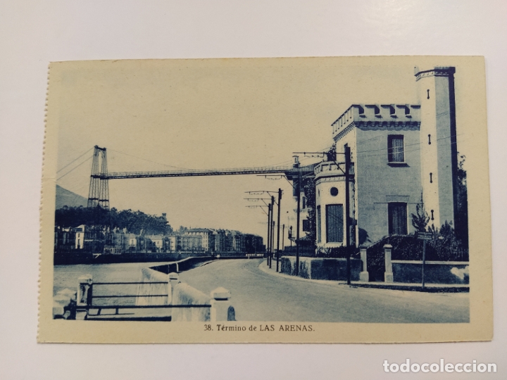 Postais: LAS ARENAS-BILBAO-38-GRAFOS-VER REVERSO-(63.003)