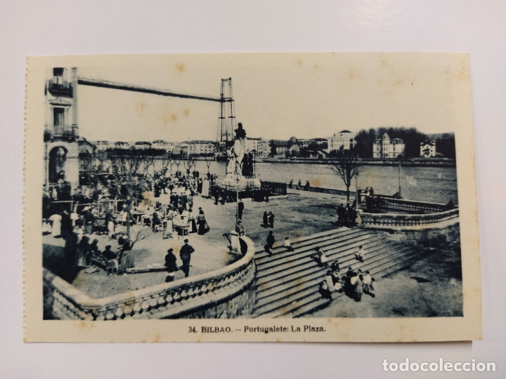 Postais: BILBAO-PORTUGALETE-LA PLAZA-34-HAE-VER REVERSO-(63.012)