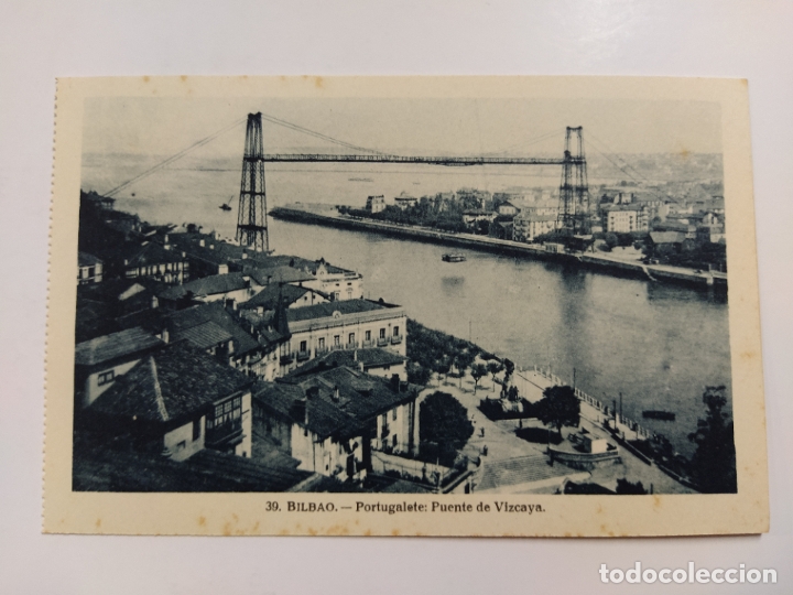 Postais: BILBAO-PORTUGALETE-PUENTE DE VIZCAYA-39-HAE-VER REVERSO-(63.017)