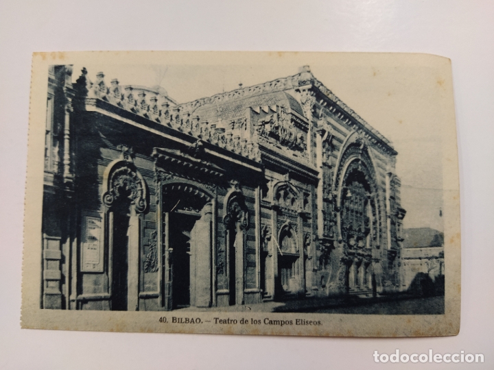 Postais: BILBAO-TEATRO CAMPOS ELISEOS-40-HAE-VER REVERSO-(63.018)